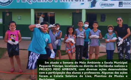 SEMANA DO MEIO AMBIENTE DIST. DORILÂNDIA