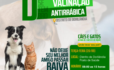 VACINAÇÃO ANTIRRÁBICA